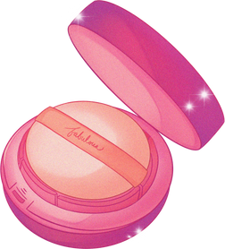 Manhwa Style Blush Compact